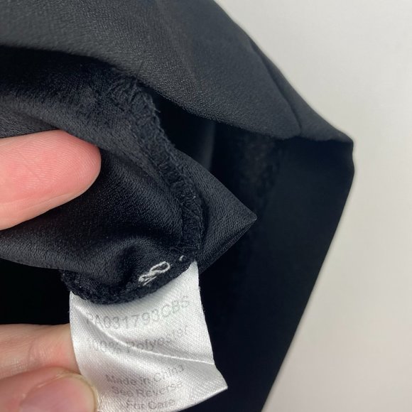 PARKER Black & White Sleeveless Strappy Shorts Romper Size Medium M - Picture 9 of 16